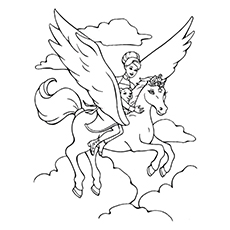 Top free printable pegasus coloring pages for toddlers