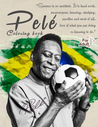 Pele spiroglyphics coloring book for adults spirals lines and dots coloring book hidden picture book with pele football coloring pages for birthday gifts for teens adults men women by enemy