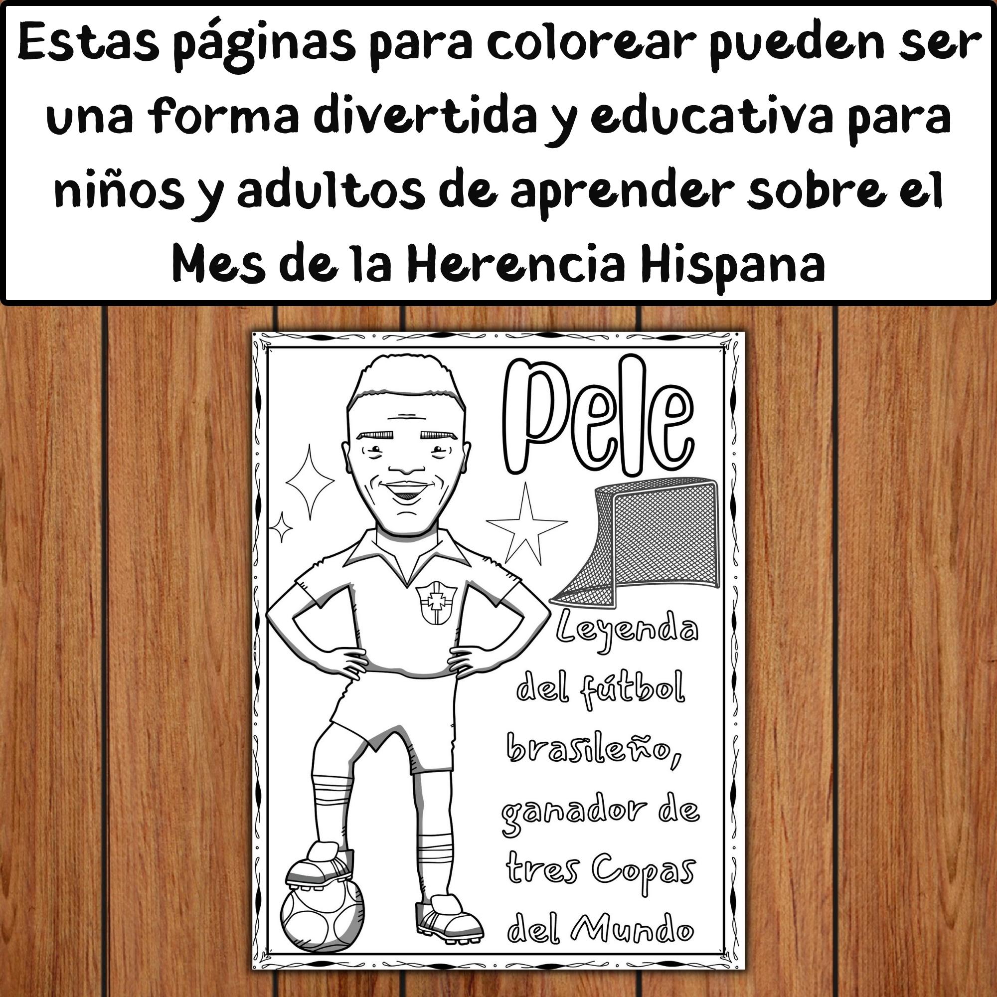 Spanish hispanic heritage month coloring pages el mes de la herencia hispana made by teachers