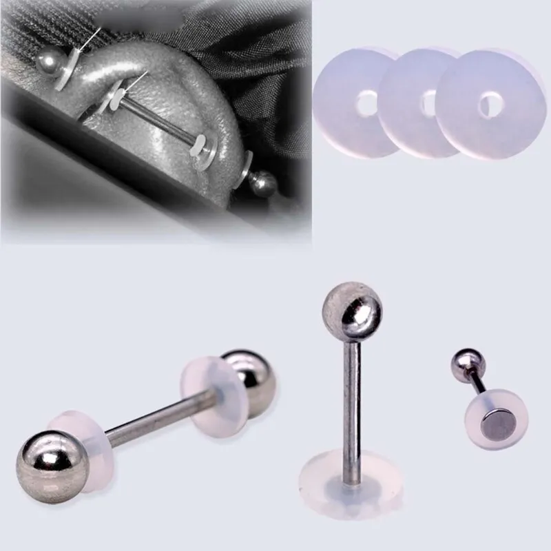 Piercing healing discs anti hyperplasia saucer for nose ear no pull no bump