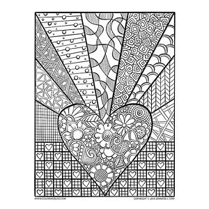 Beautiful valentines day coloring pages â feel the love