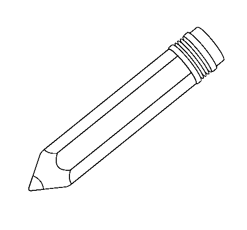 Pencil ii coloring page