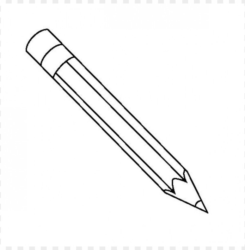 Pencil coloring pages cartoon pencil