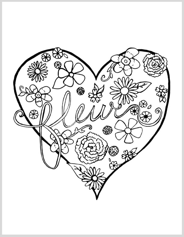 Free printable adult coloring pages tips for blending colors