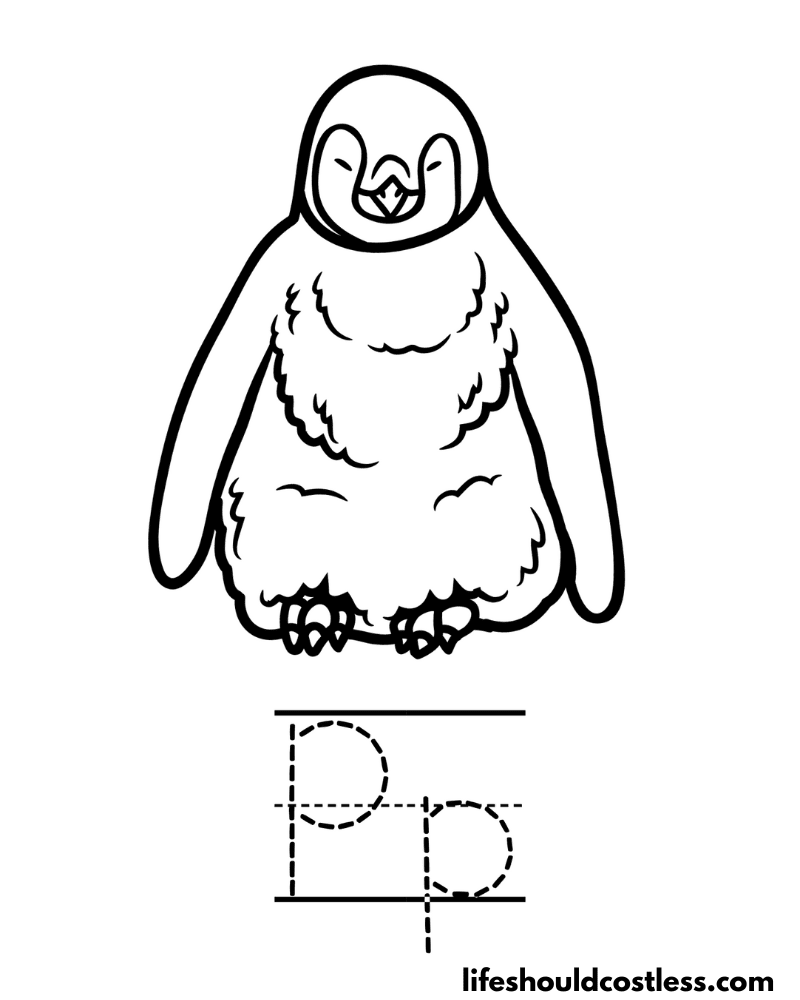 Penguin coloring pages free printable pdf templates