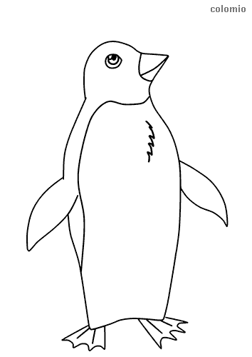 Penguins coloring pages free printable penguin coloring sheets