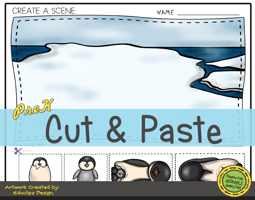 Penguin printable activities for preschoolers and kindergarten