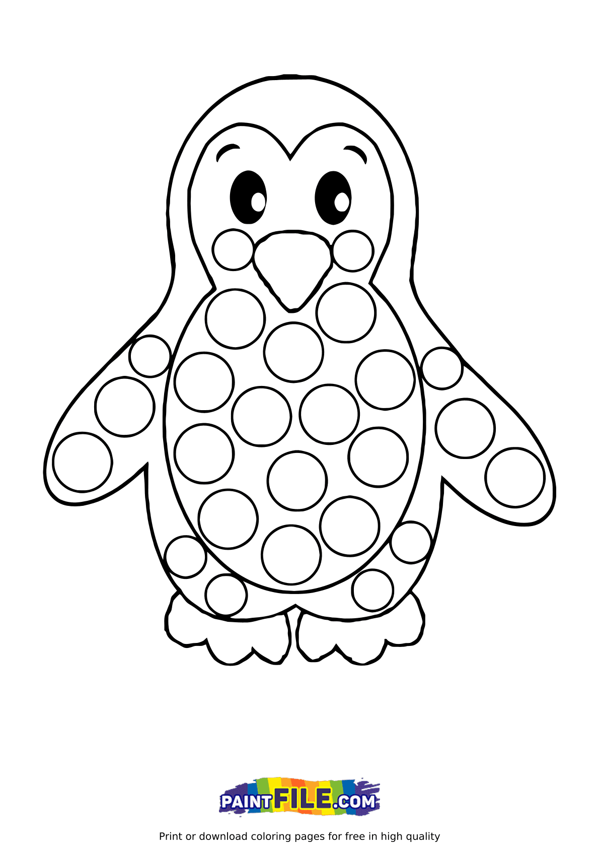 Pop it coloring pages