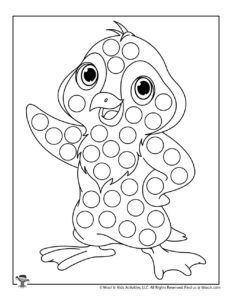 Penguin do a dot printable coloring page for kids woo jr kids activities childrens publishing coloring pages printable coloring pages coloring pages for kids