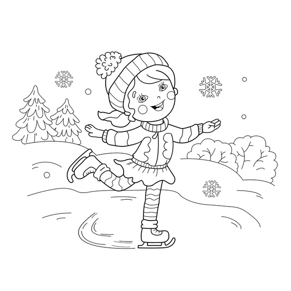 Ice skating stock illustrations