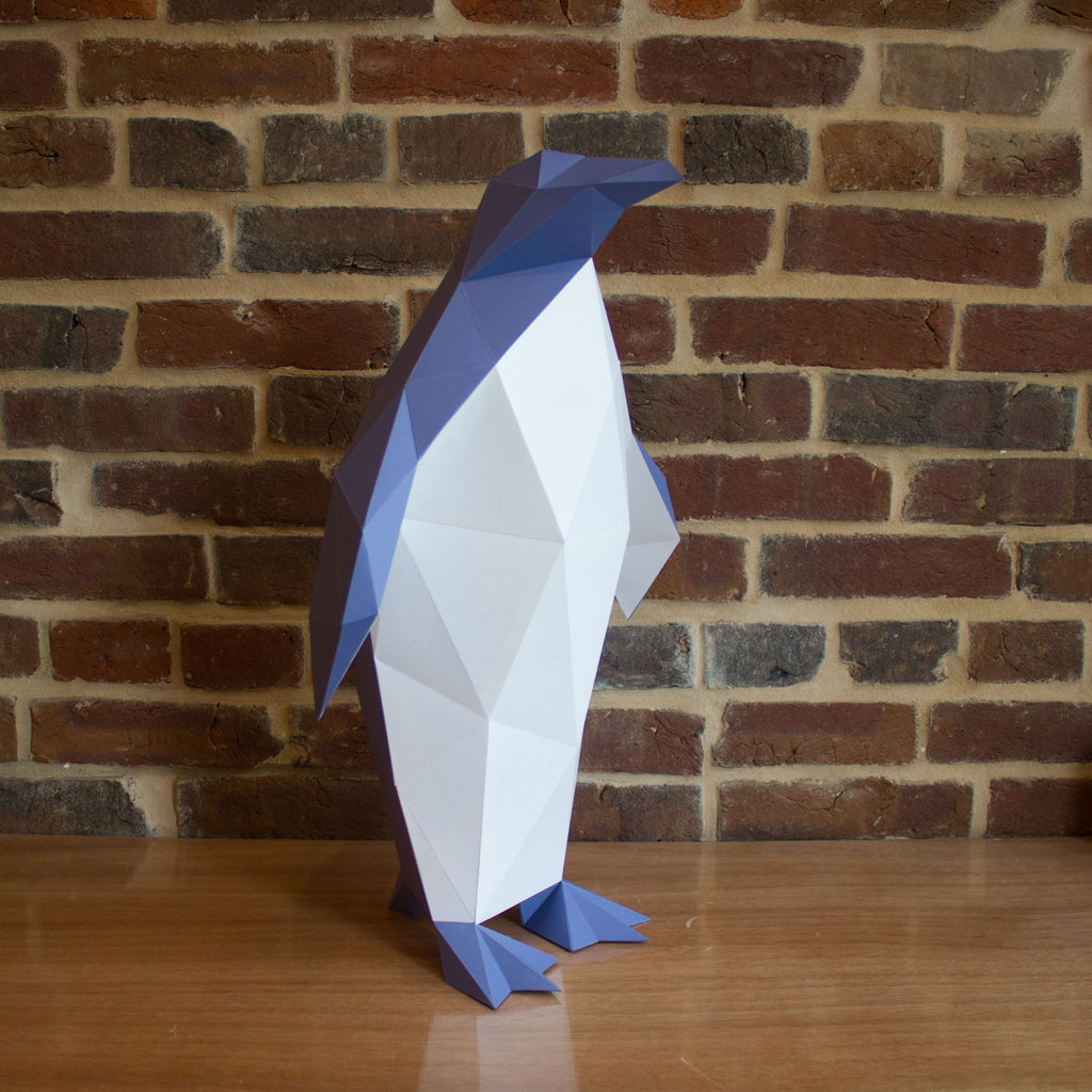 Veronica the penguin diy paper craft animal kit â resident