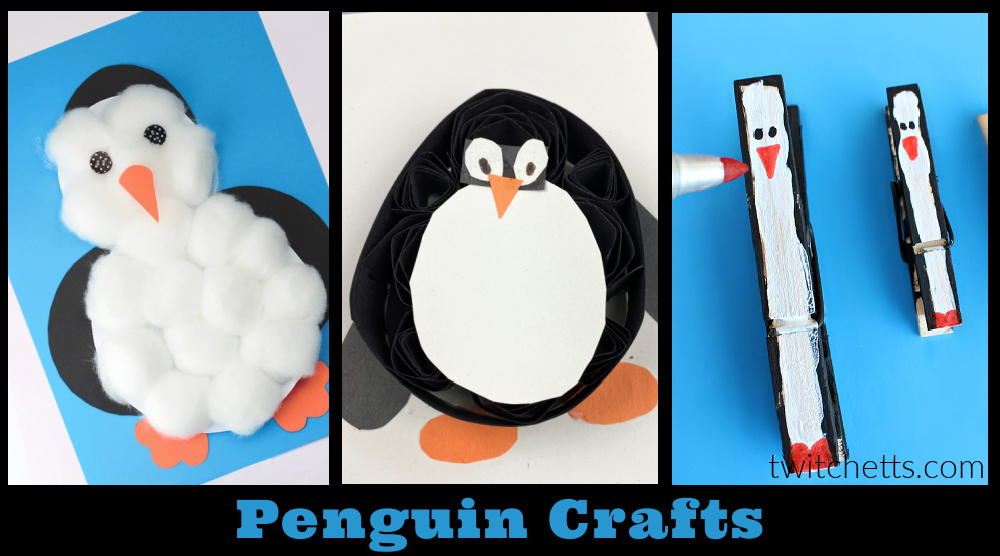 Adorable penguin crafts for preschoolers to make