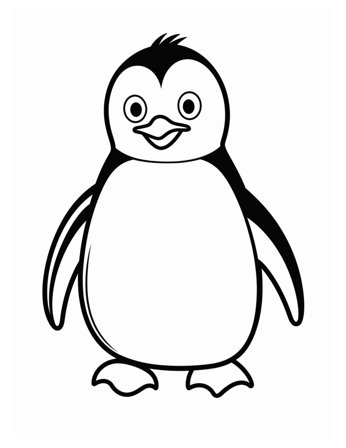 Free printable penguin coloring pages for kids skip to my lou