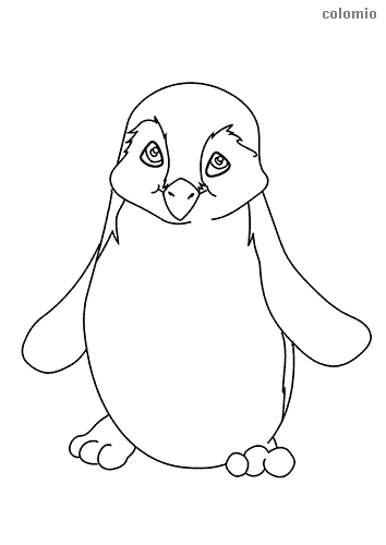 Penguins coloring pages free printable penguin coloring sheets