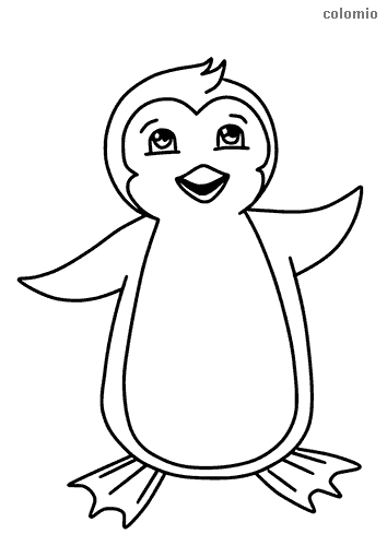 Penguins coloring pages free printable penguin coloring sheets