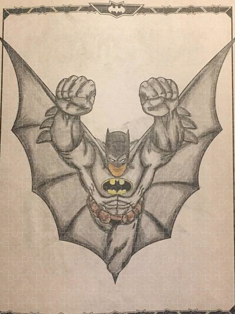 Coloring page batmanthe penguin jigsaw puzzle by robert harris