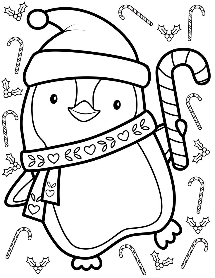 Cute penguin coloring pages free printables penguin coloring pages christmas coloring sheets christmas coloring books