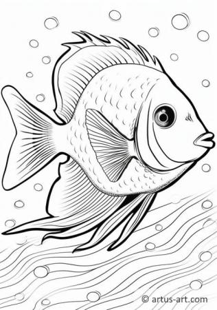 Pennant coralfish coloring pages free download artus art