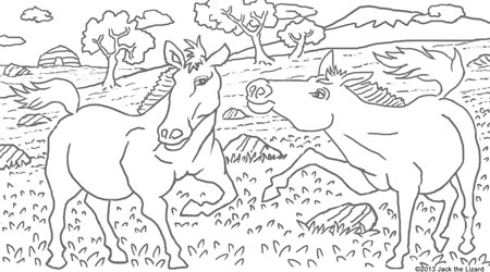 Animal coloring pages