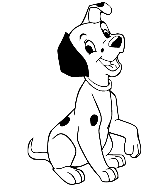 Dalmatians coloring pages printable for free download