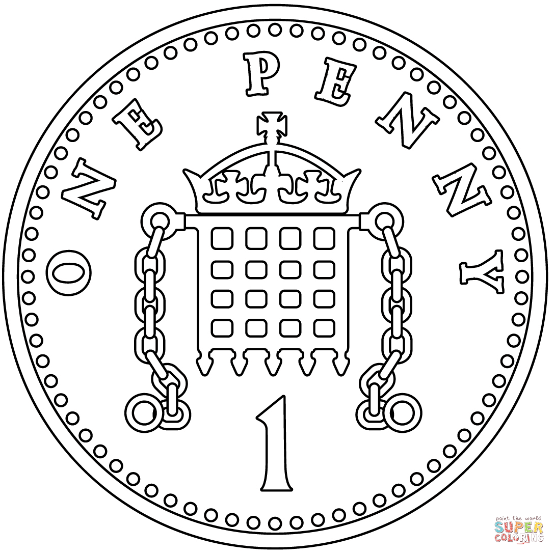 Penny coloring page free printable coloring pages