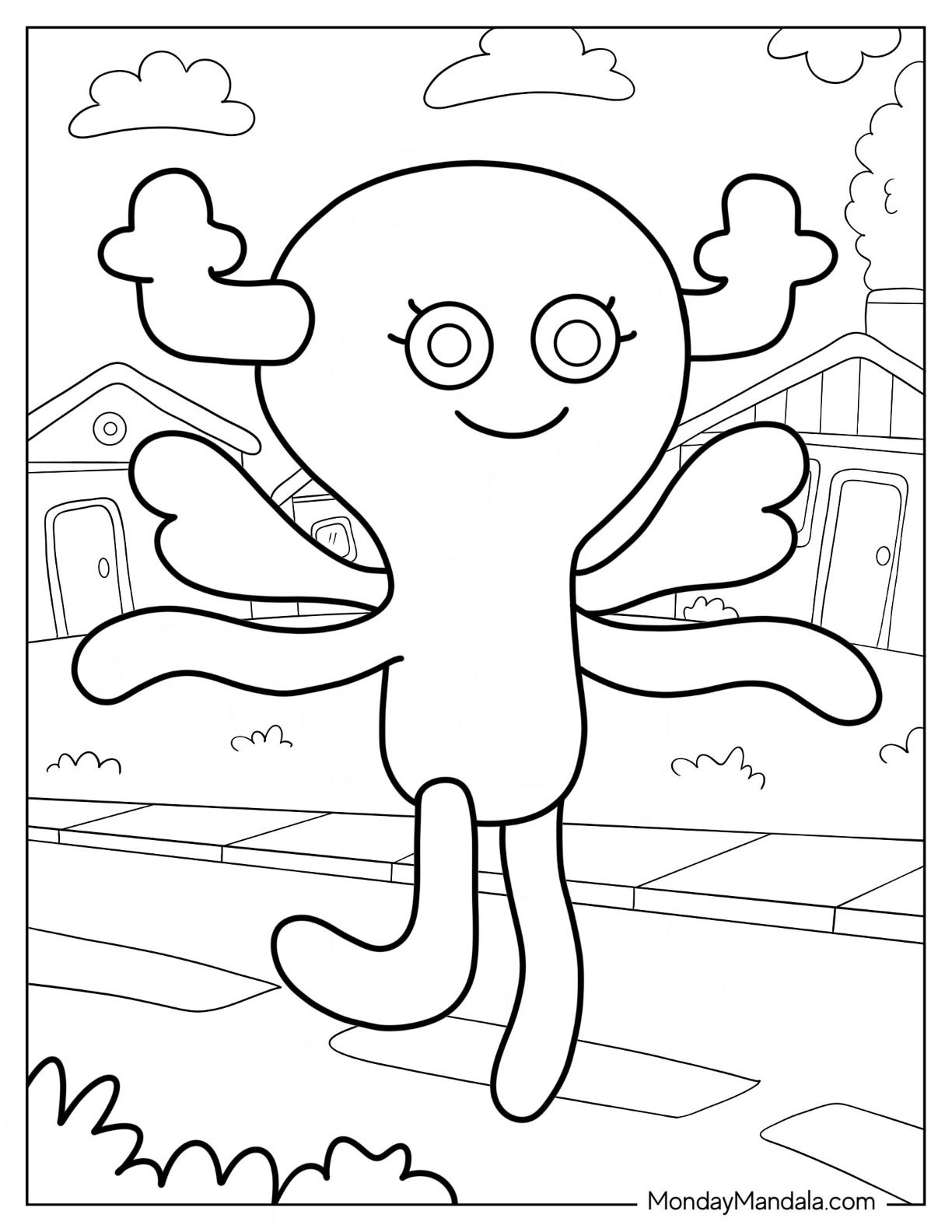 Amazing world of gumball coloring pages printables