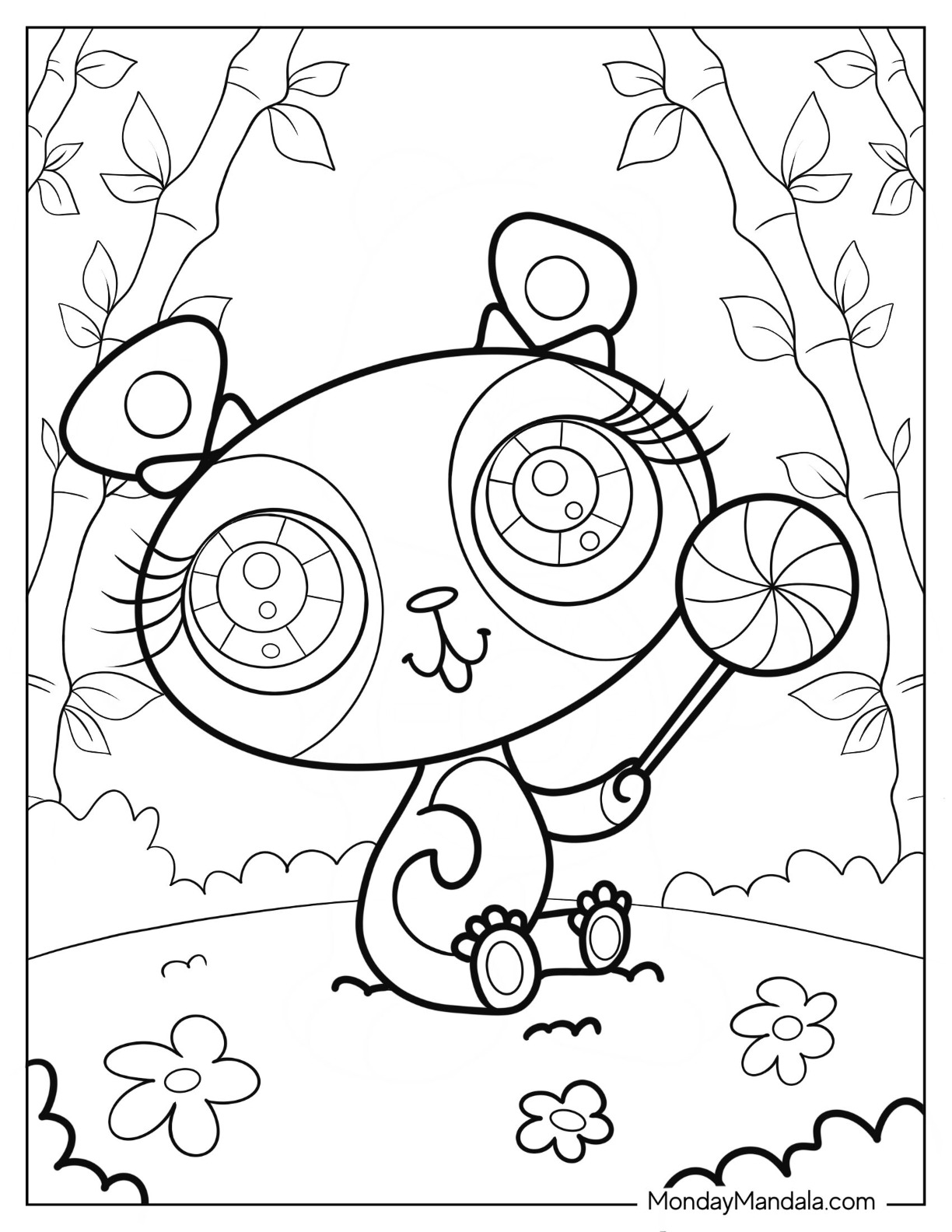 Littlest pet shop coloring pages free pdf printables