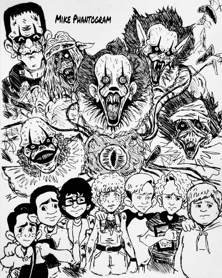 Itpennywise and the losers club by mike