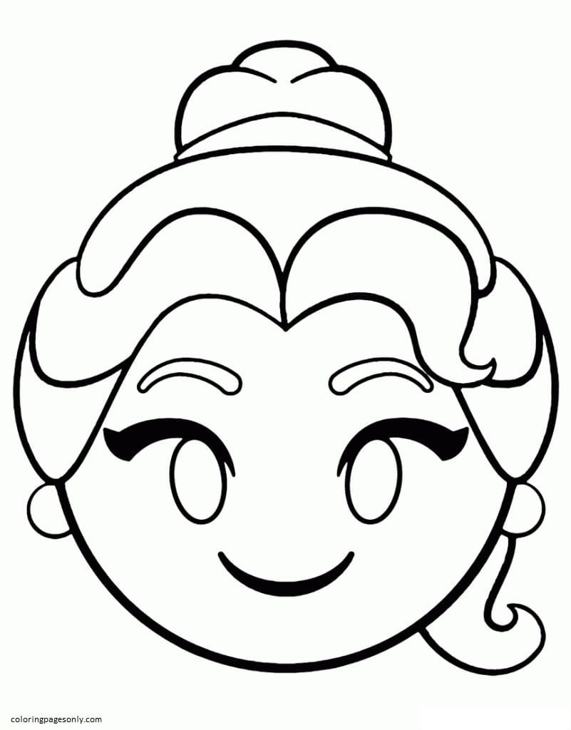 Emoji coloring pages printable for free download