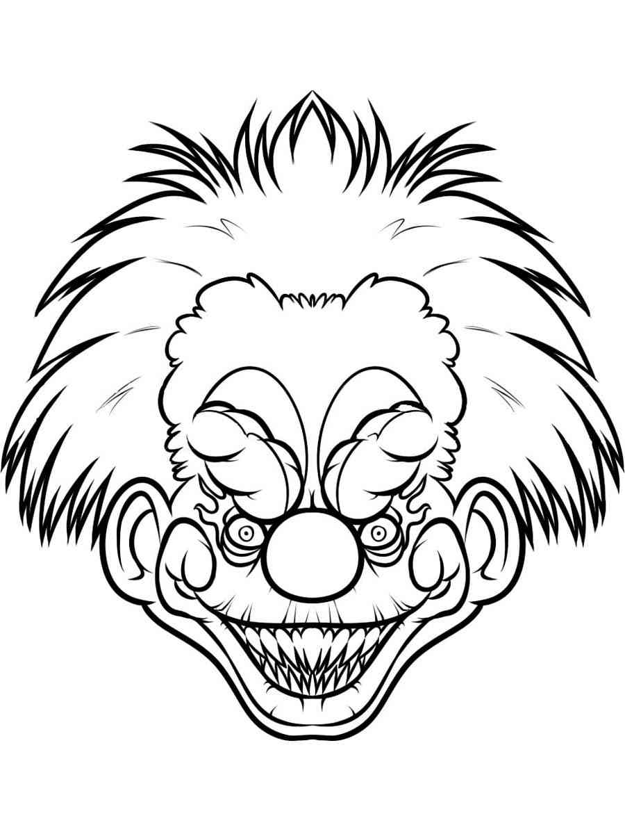 Pennywise coloring pages