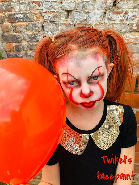 Pennywise clowns it face paint makeup ideas for halloween â jest paint