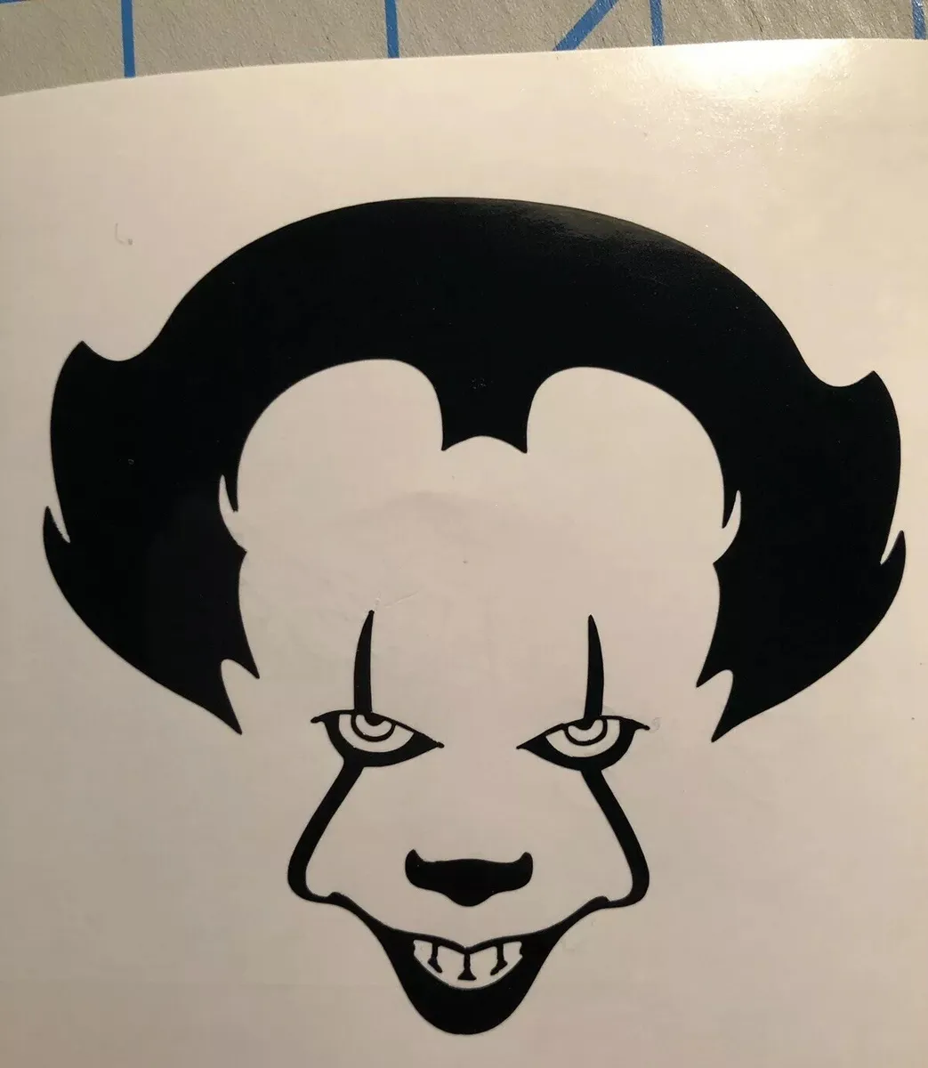 Itpennywisewe all floathorrorscaryvinyldecalclassic horroryou pick color