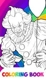 Download pennywise coloring book android on pc