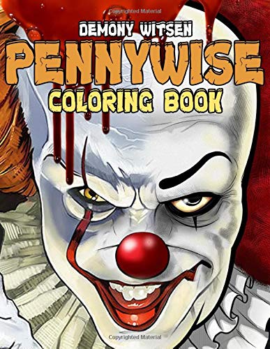 Buy pennywise colorg book stephen kg movie colorg books for adults and horror fans onle at dia