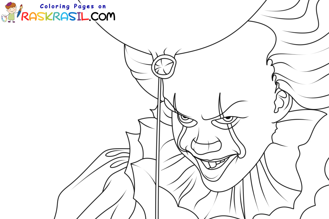 Pennywise coloring pages