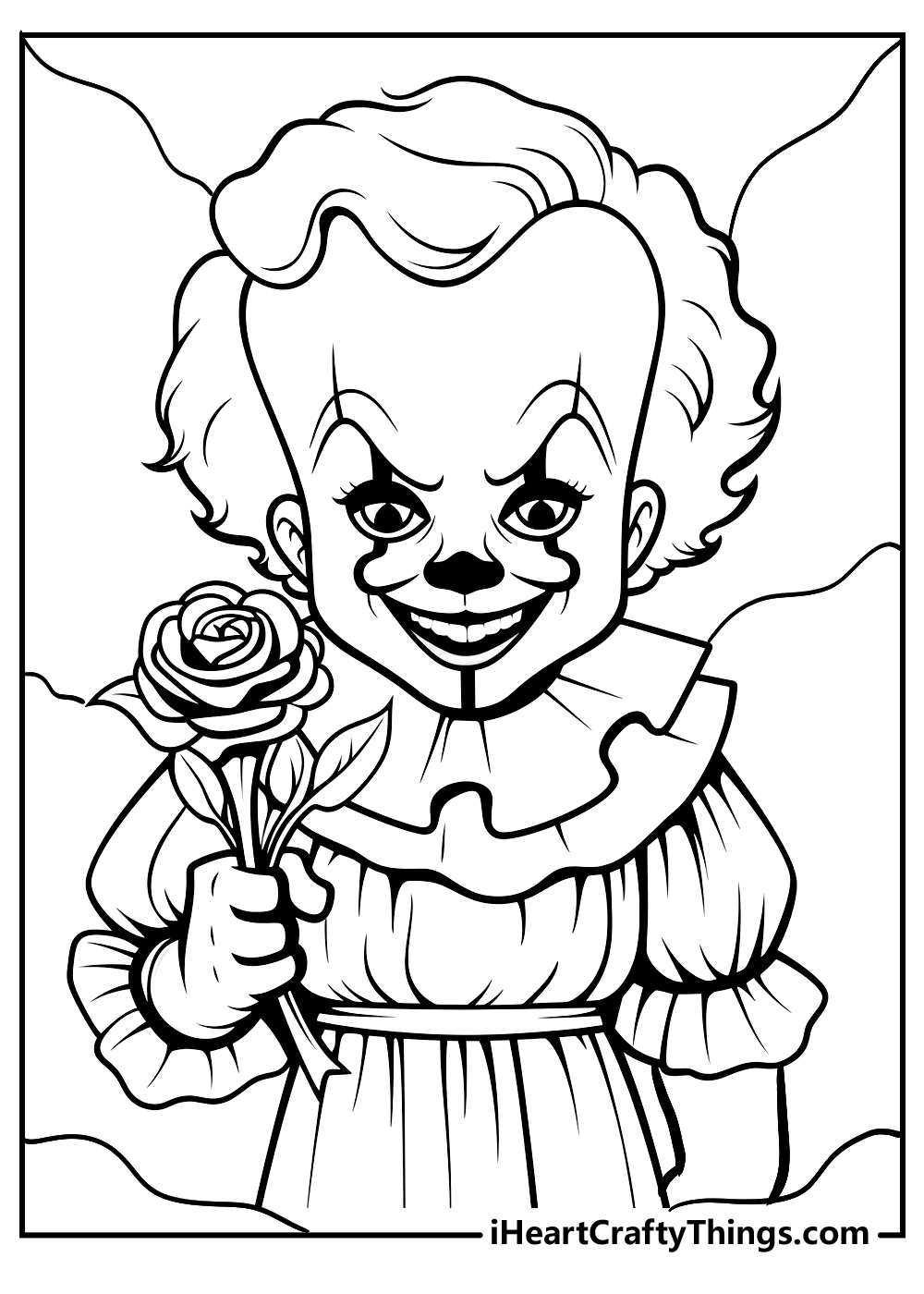 Printable pennywise coloring pages updated