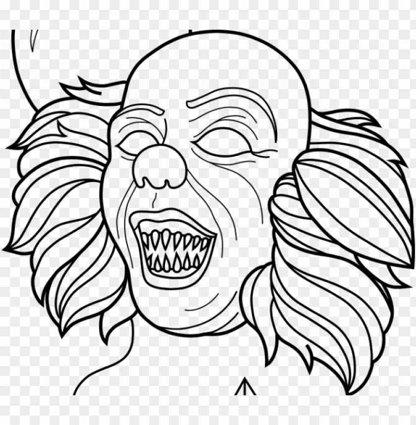 Ennywise coloring pages pennywise coloring pages