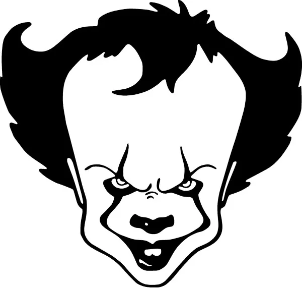 Pennywise it clown decal sticker