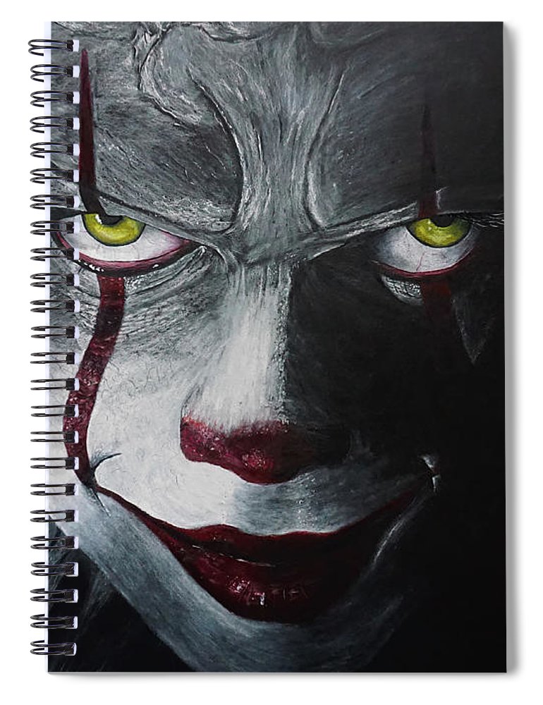 Pennywise spiral notebook by daniel valentine