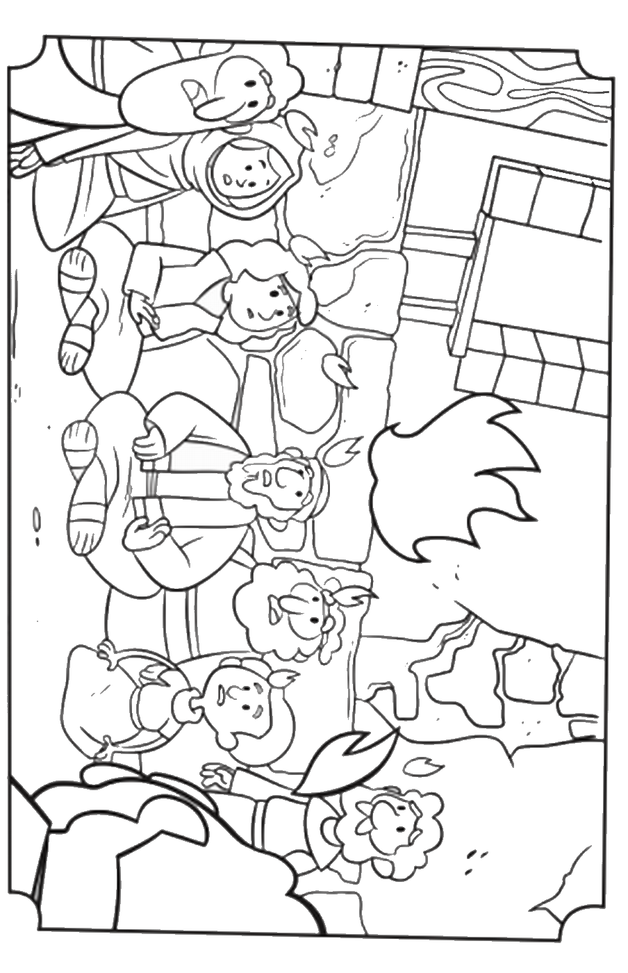 Pentecost coloring pages