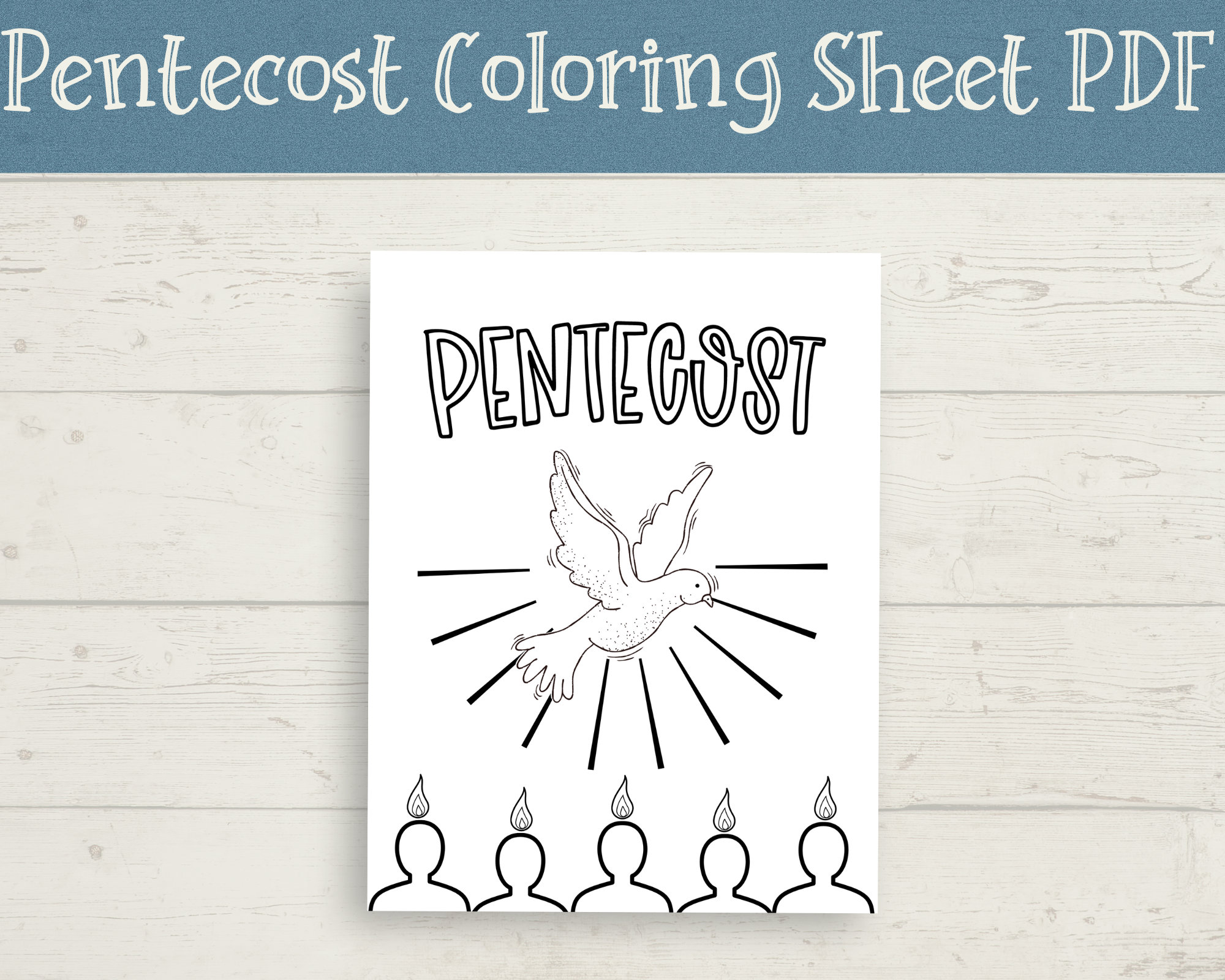 Pentecost sunday school coloring page liturgical calendar catholic homeschool book jesus loves me holy spirit dove bible coloring sheet