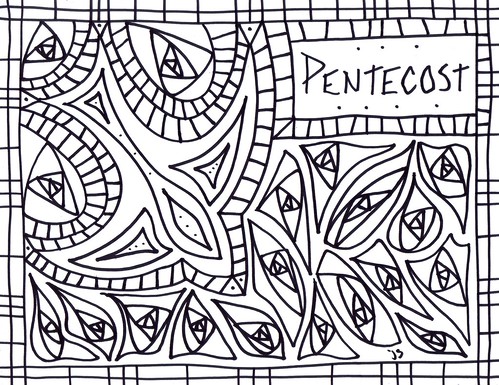 Pentecost coloring pages â stushie art