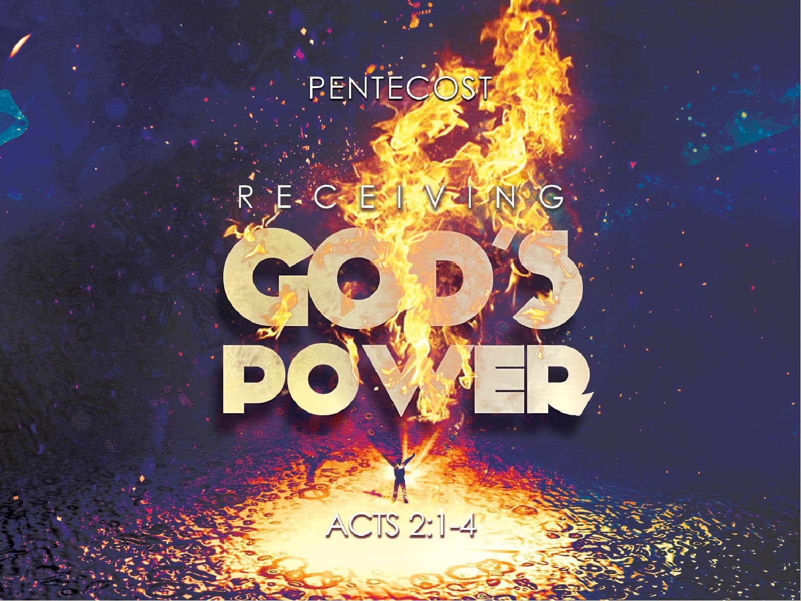 Pentecost holy spirit fire sermon graphics â