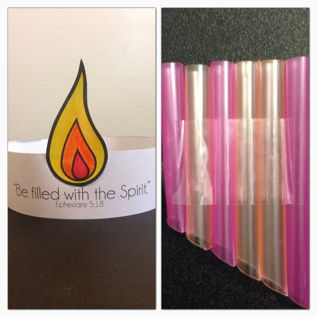 Pentecost be filled with the spirit acts bible crafts for your kiddos