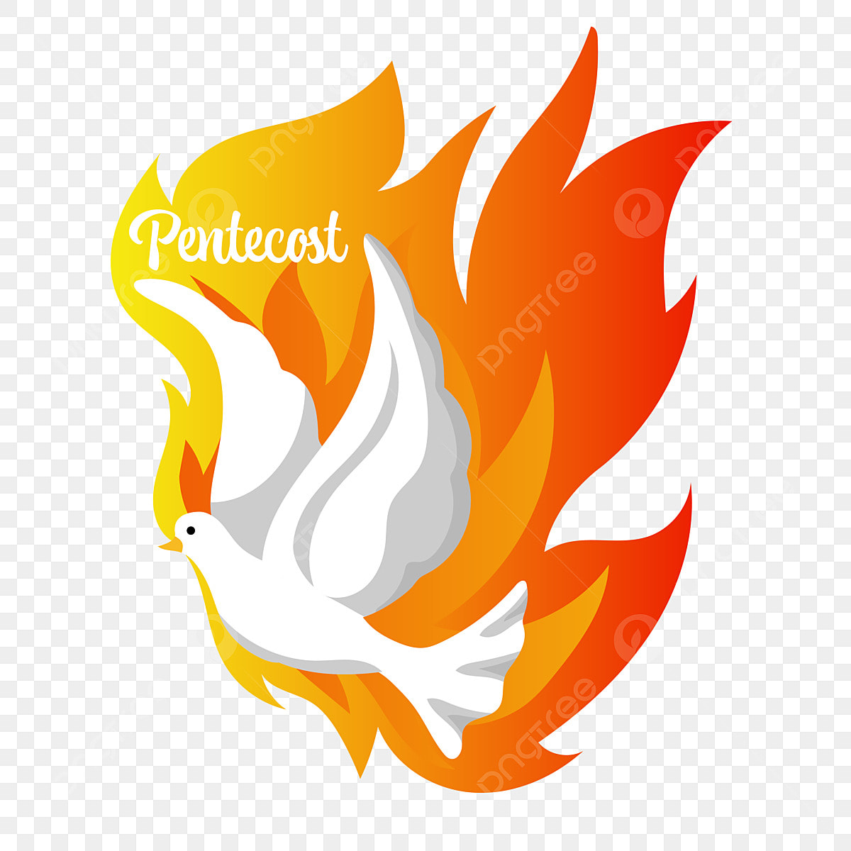 Pentecost fire png transparent images free download vector files