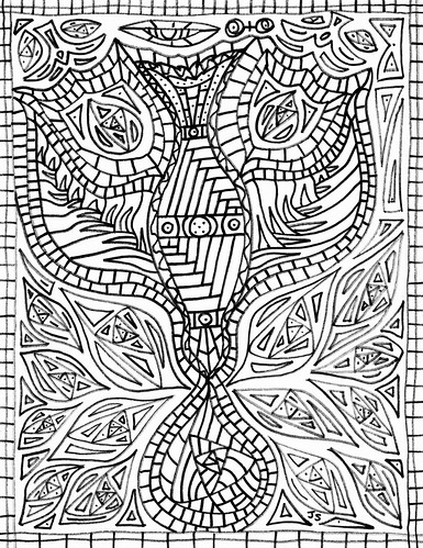 Pentecost coloring page transformation â stushie art