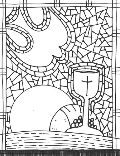 Pentecost coloring page â stushie art