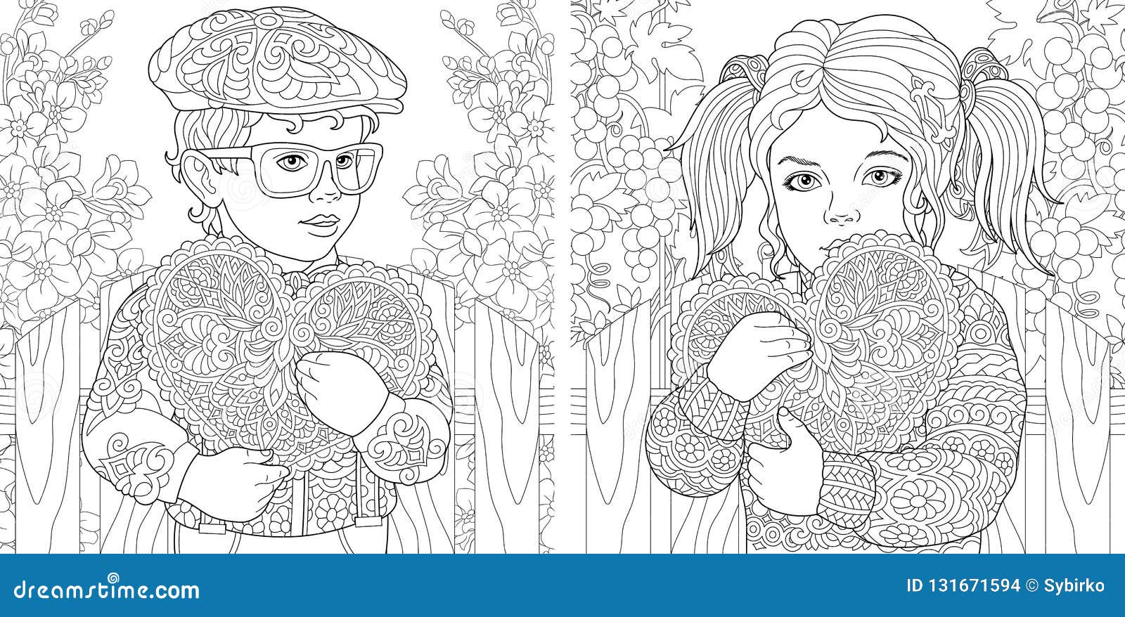 People colouring pages stock illustrations â people colouring pages stock illustrations vectors clipart