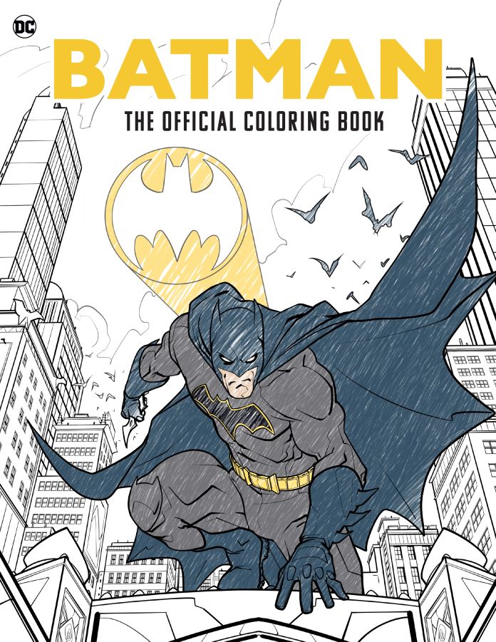 Batman the official coloring book review batman news