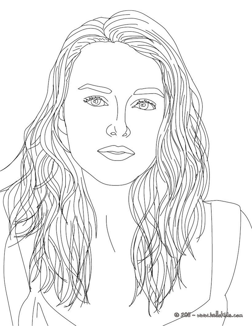 Keira knightley coloring pages